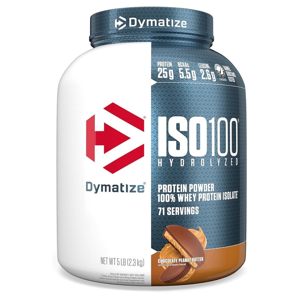 Iso 100 Whey Protein Pote 2,3Kg Sabor Chocolate Peanut Butter Dymatize