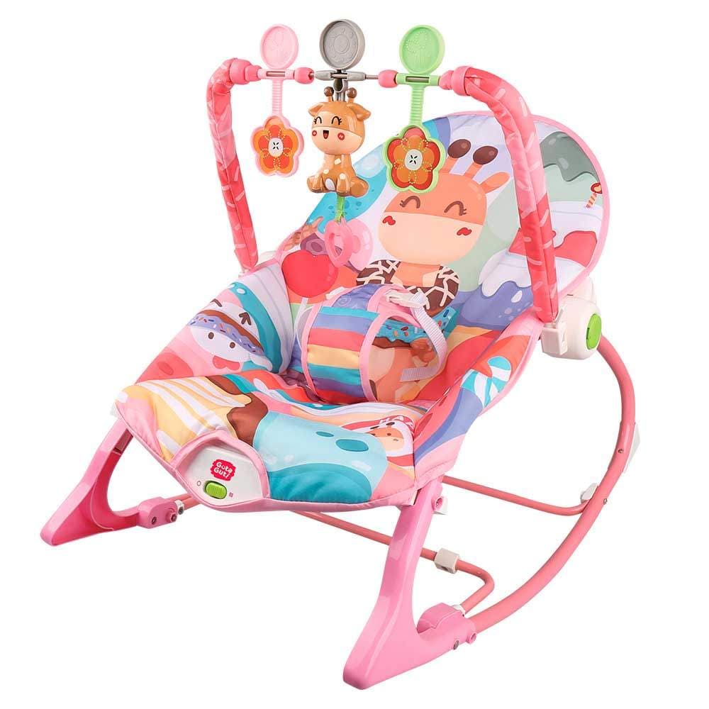 CADEIRA BABY ATE 18 KG GUTA GUTI ROSA - DM BRASIL