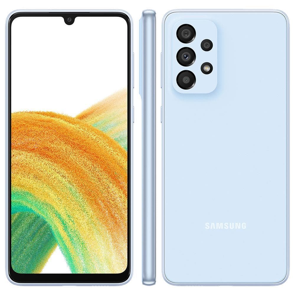 Usado: Galaxy A33 128GB Azul Bom - Trocafy - Samsung