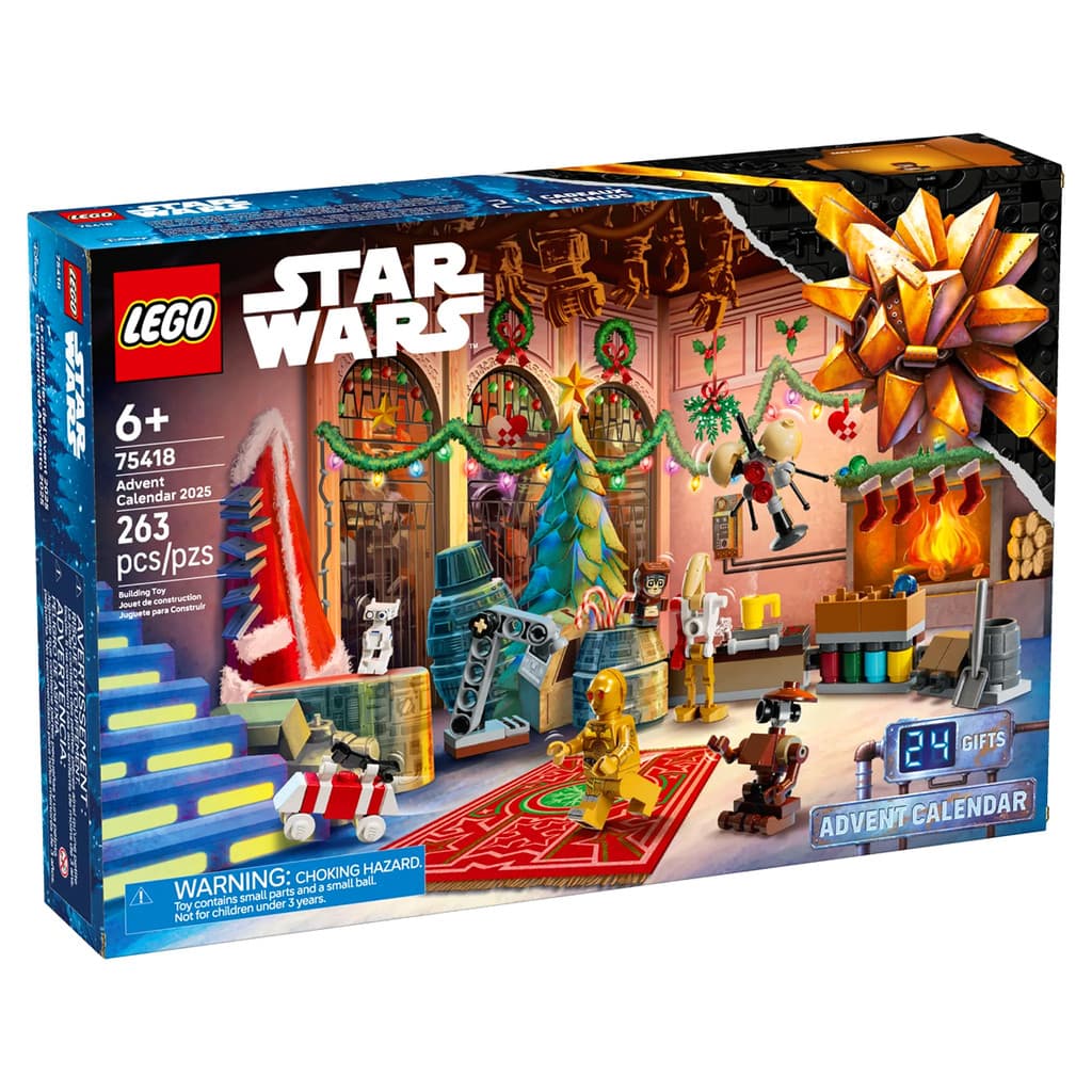 LEGO Star Wars Calendário do Advento Natal 2025 Brinquedo de Montar 263 Peças