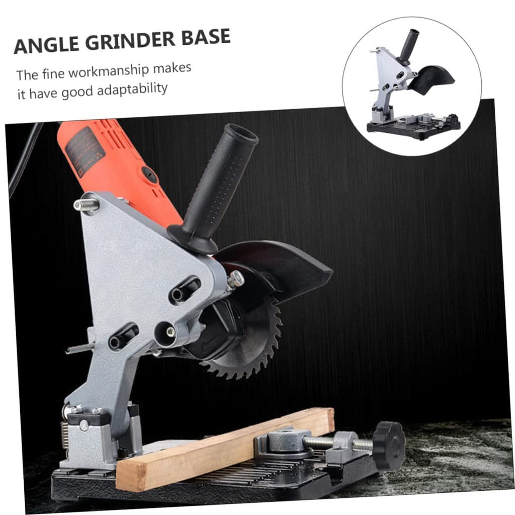 Suporte Esmerilhadeira de Bancada Manual Angular 115 a 125mm Cortes de 0 a 45 com Mola Regulável