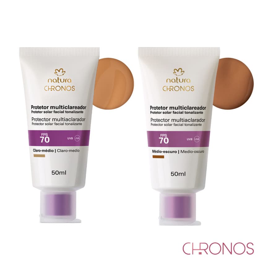 Protetor Multiclarificador FPS 7 0 Chronos Derma Natura-50ml