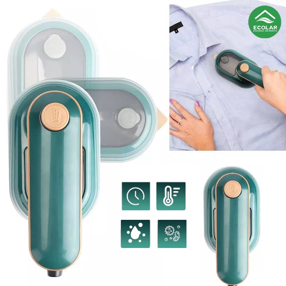 Ferro a Vapor Mini Portátil Bivolt | Para Viagem e Uso Doméstico, Elétrico e Compacto