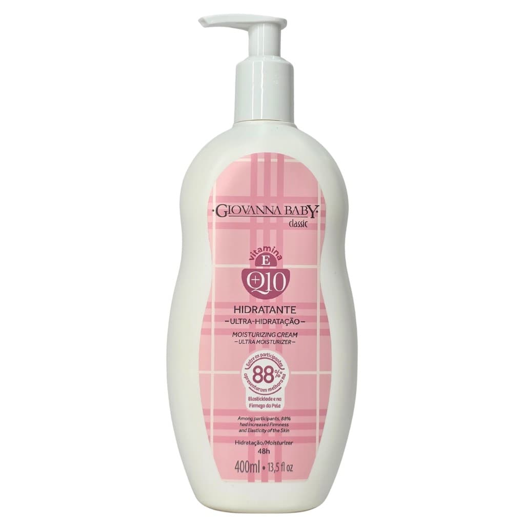 Creme Hidratante Corporal Q10+ Vitamina E Classic 48h Giovanna Baby 400ml