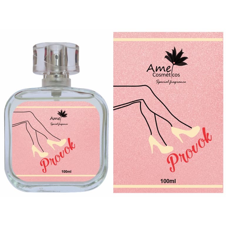 Perfume Provok Feminino Amei Cosméticos Alta Fixação 33% de Essência Importada Parfum