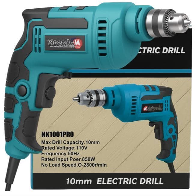 Furadeira Elétrica Auto Reverso Parafusadeira Drill 10mm 850w Super potente de Mão