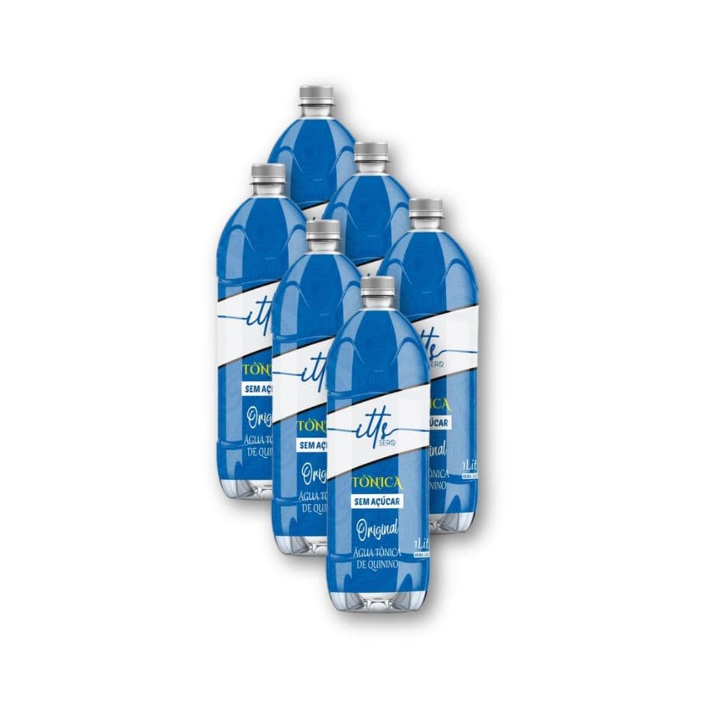 Kit C/ 6 Un Água Tônica Zero Açucar 1Lt Itts Sero 