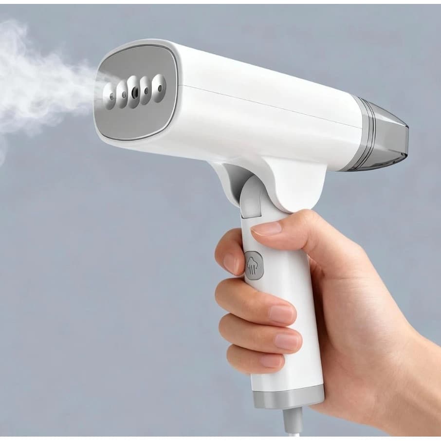 Mini Ferro a Vapor Design Elegante e Compacto 110V para Roupas Perfeitas na Hora