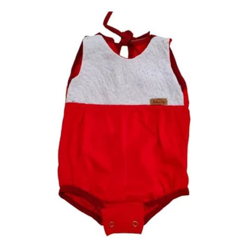 Macacão Bebe Menina Verão Romper Infantil 1 a 3 meses roupa bebê menina