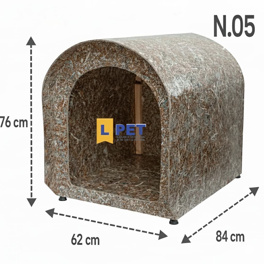 CASINHA DE MADEIRA ECOLOGICA N°5 DURAVEL SUSTENTAVEL ALTA QUALIDADE PERFEITA PARA SEU PET LUXO