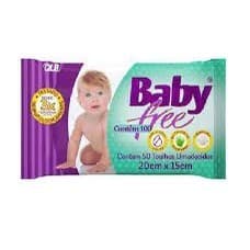 Lenço Umedecido Toalha Baby Free  50 lenços