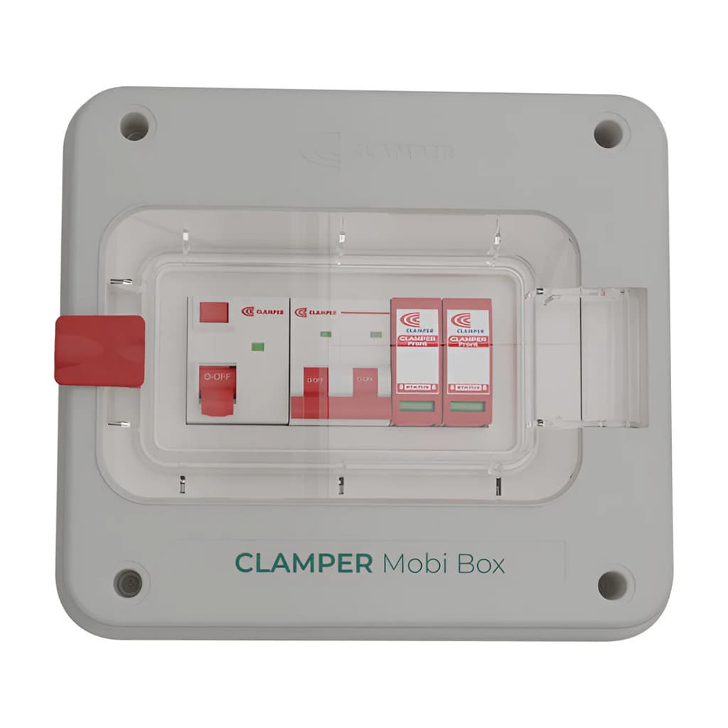 QUADRO DE PROTEÇÃO MOBI BOX 32A PARA CARREGADORES VEICULARES 220V