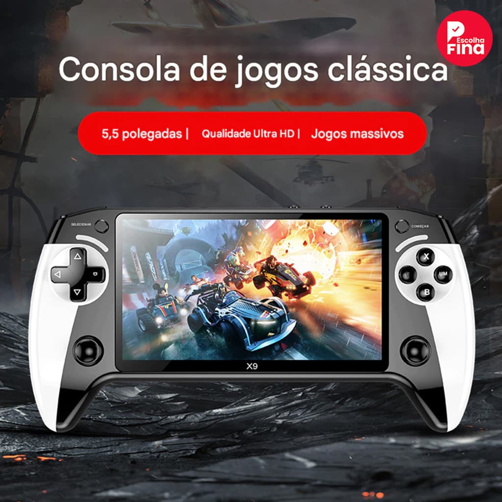 Vídeo Game Stick M15 Pro 2026 NOVO 4k 64gb Hdmi Com Controle Se Fio +20mil Jogos