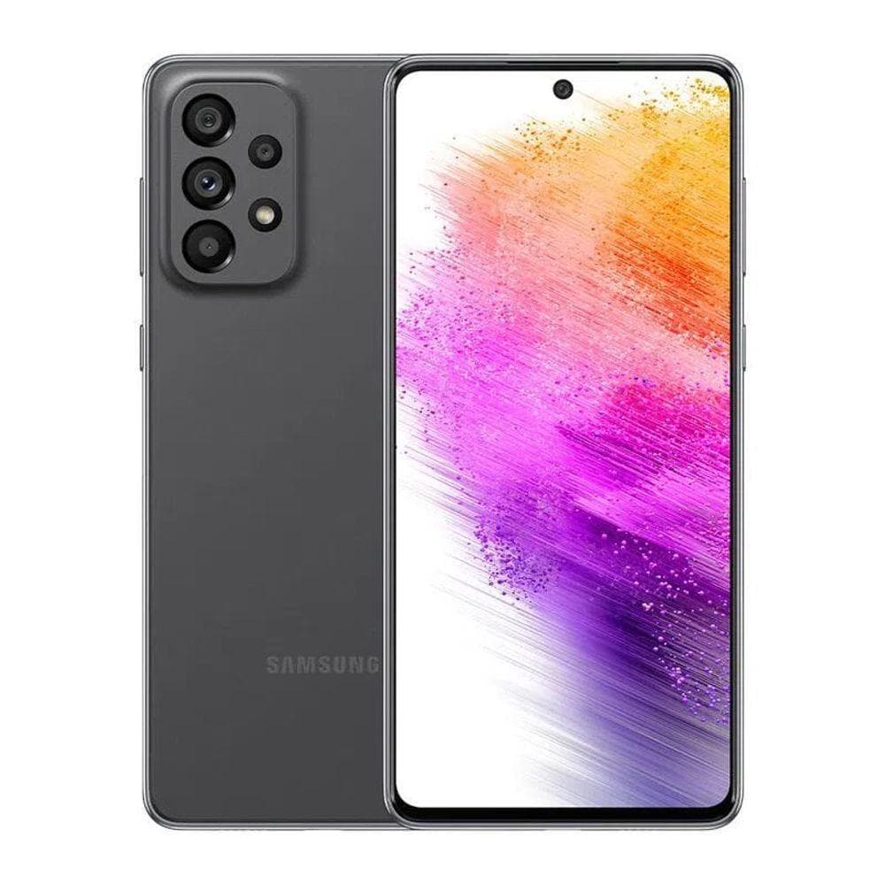 Usado: Galaxy A73 128GB Cinza Excelente - Trocafy - Samsung