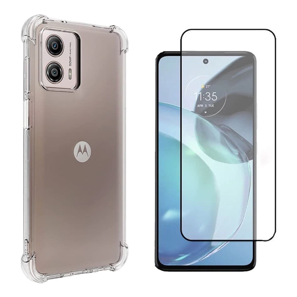 Capa Case Capinha Anti Impacto Para Moto G53 5G + Película 3D Vidro Temperado
