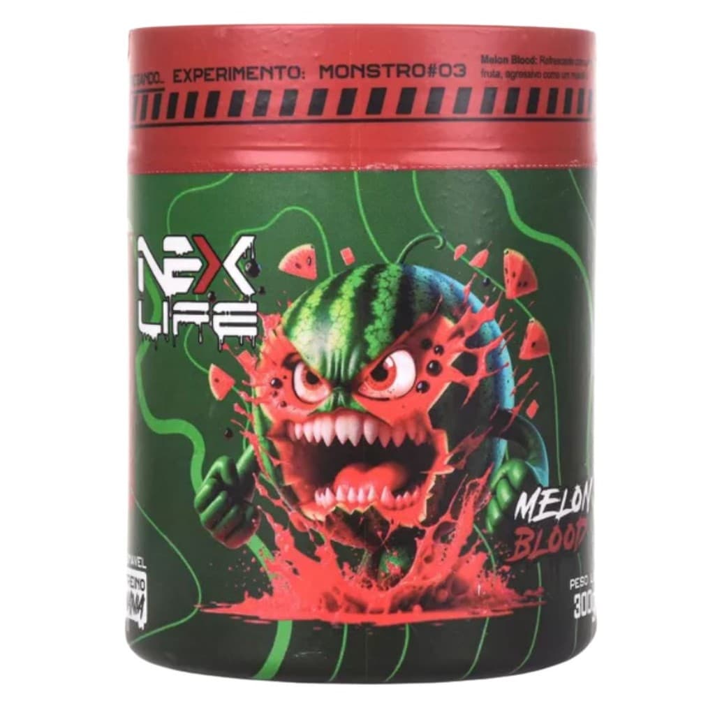 Pre treino Nex Life Pre Workout 280mg Cafeina Completo 300g