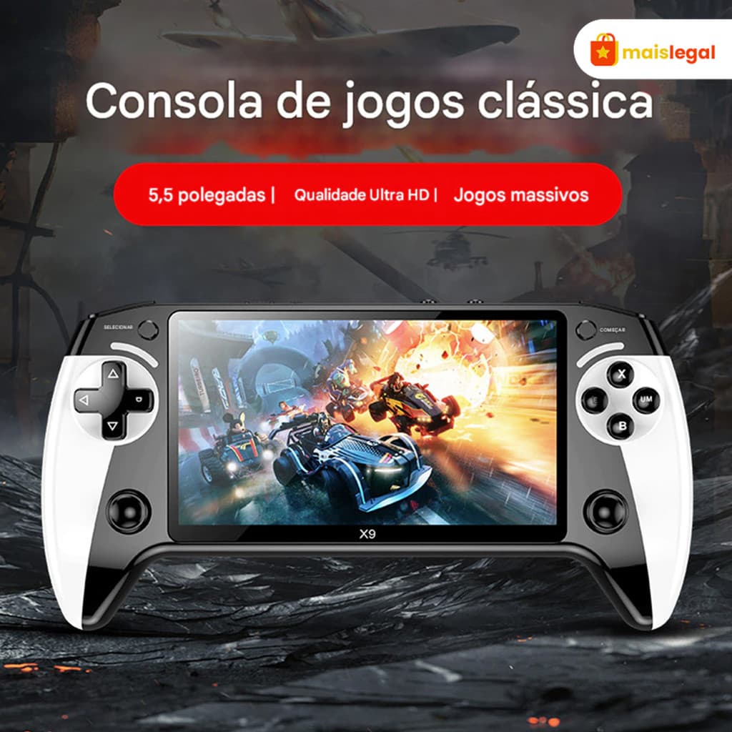 64gb Hdmi Com Controle Se Fio +20mil Jogos 2026 NOVO Vídeo Game Stick M15 Pro 4k