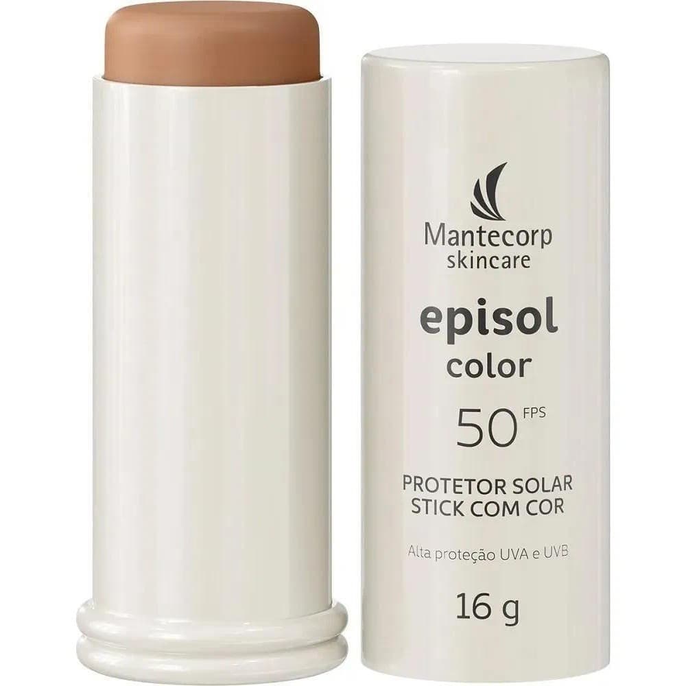 Protetor Facial Sol ar Episódio Fps 50 Color Stick Médio 18g