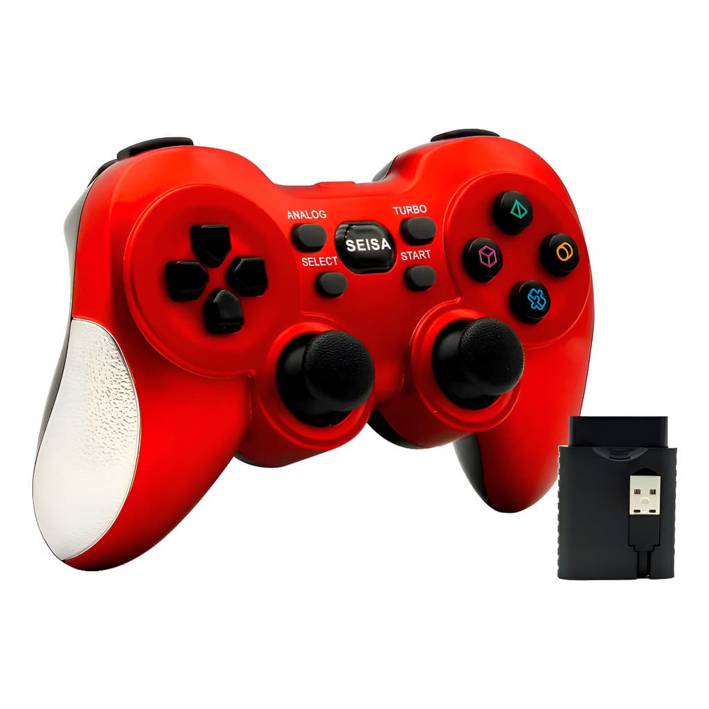 Controle Joystick Sem Fio Para Android Pc Ps2 Ps3 Seiga Sj-8