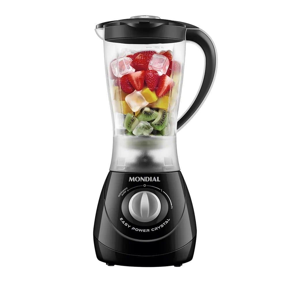 Liquidificador Potente Easy Power Mondial Preto 550W L-550-BC 110v