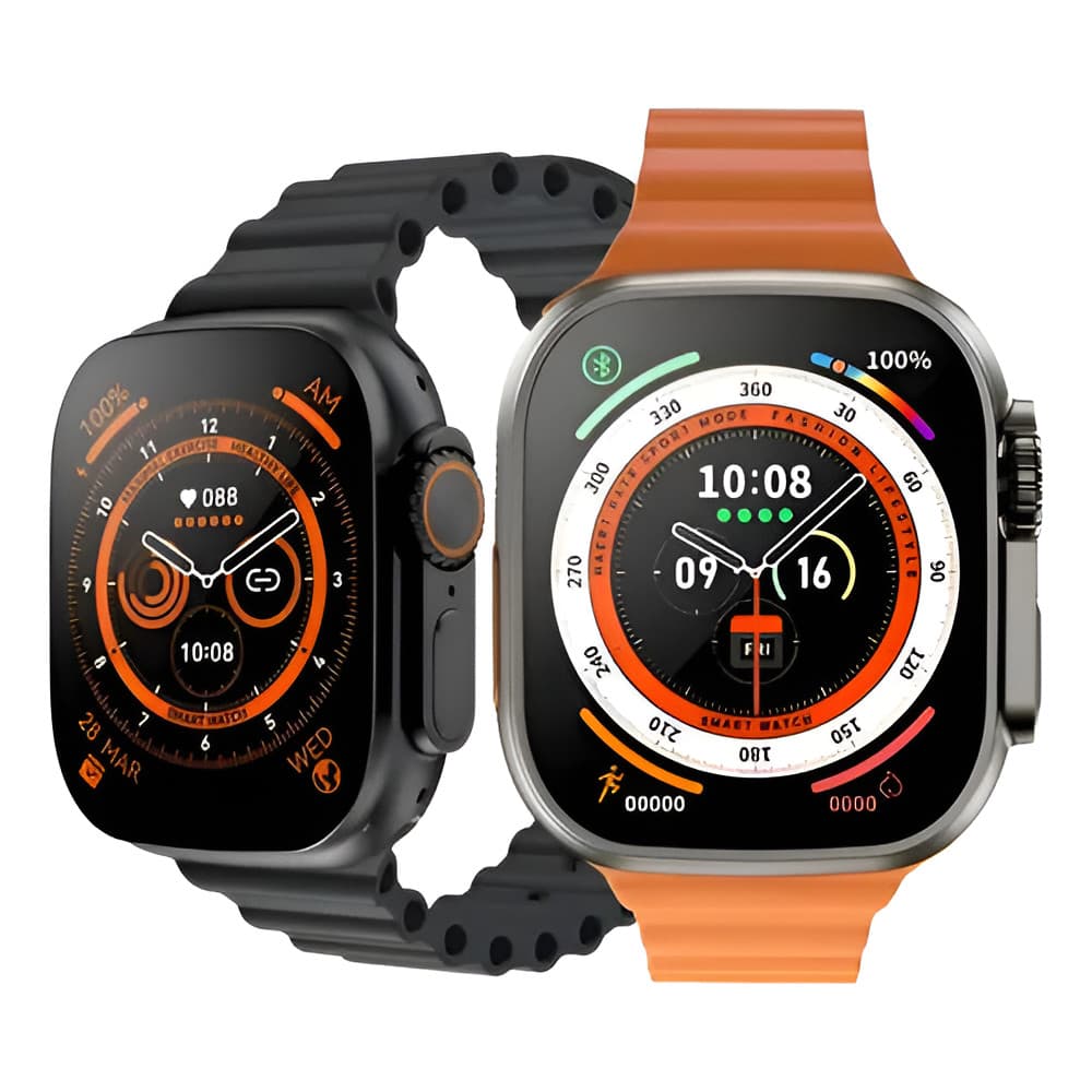 Relógio Smart Watch Jss-700 Pro Max - 7 Pulseiras 2 Relógios