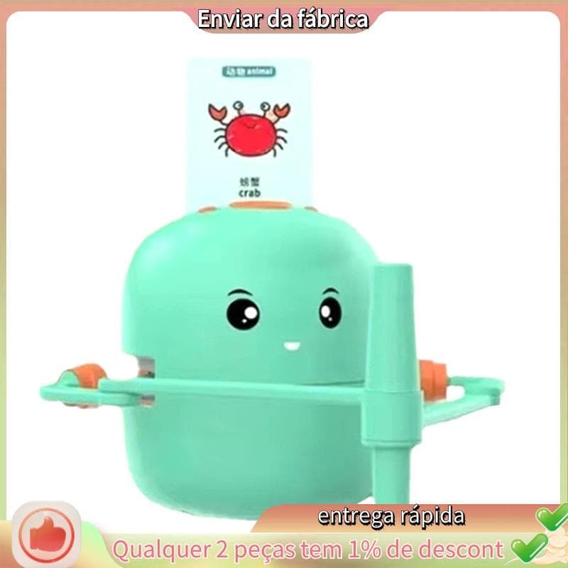 Robô De Desenho Educacional Interativo , Brinquedo De Aprendizagem Com 100 Cartões , Brinquedos Educativos Iniciais Para