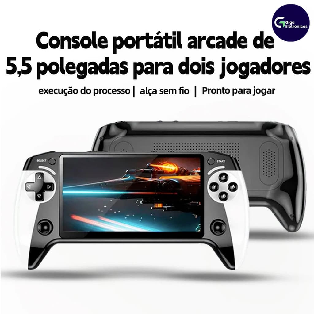 2026 NOVO Vídeo Game Stick M15 Pro 4k 64gb Hdmi Com Controle Se Fio  20mil Jogos