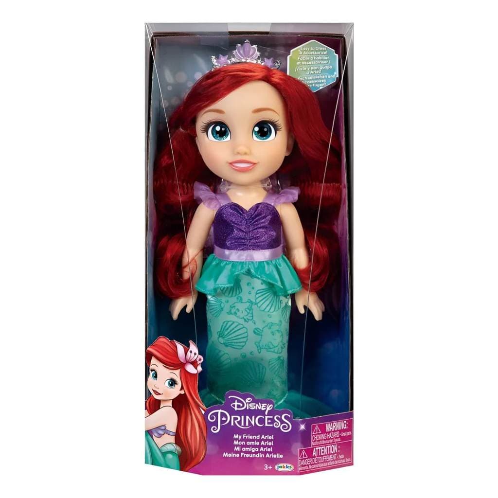 Boneca Princesa Ariel Articulada Disney 38cm - Multikids