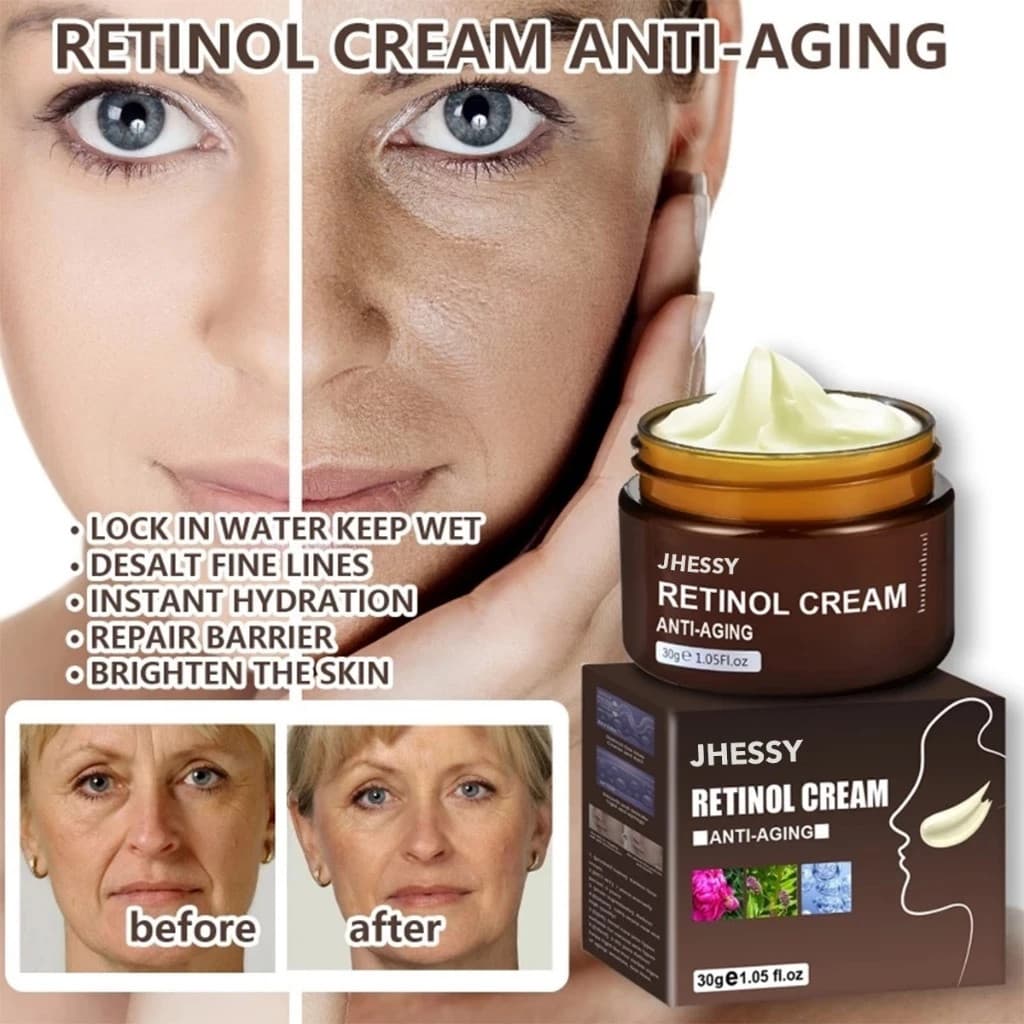 Coreano anti-Envelhecimento retinol Rugas Produtos De Cuidados Com A Pele Linhas Finas Hidratante Creme Presente