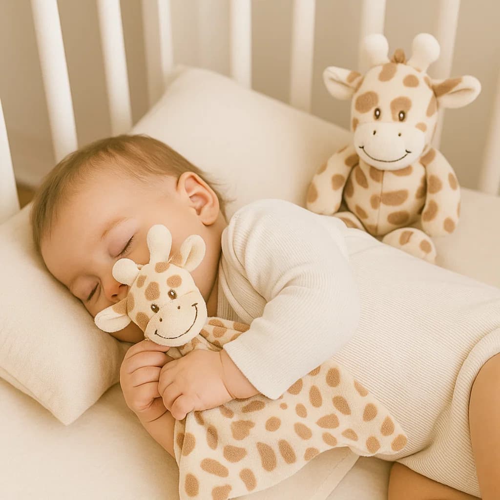 Naninha Buba Safari Premium Bebê e Pelucia Kit Conjunto Brinquedo Enxoval - Envio Imediato