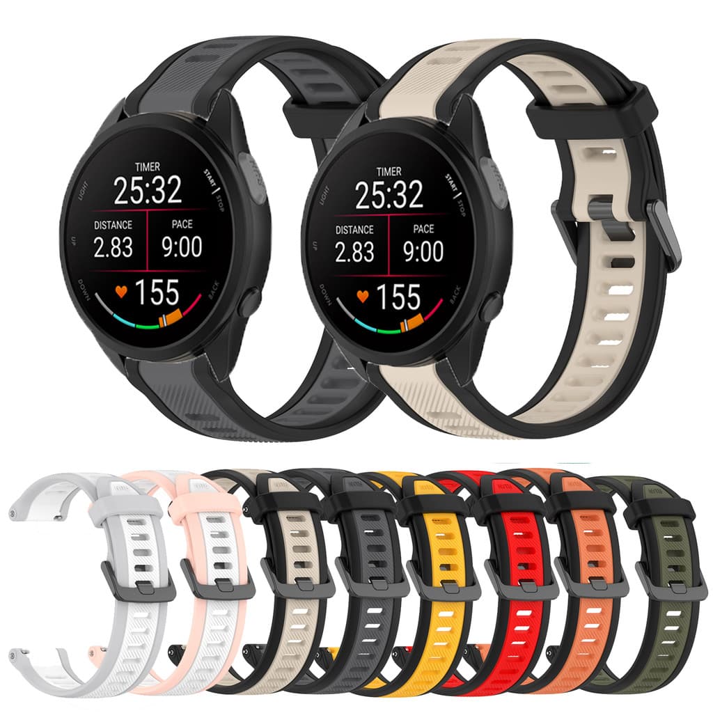 18mm 20mm 22mm Para Garmin Forerunner 70 170 265 255 245 255S 265S 245M 645 645M 55 158 165 Música 970 570 42mm 47mm Sma