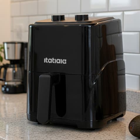 Fritadeira Air Fryer Itatiaia 3,5L 127V Preta Sem Óleo
