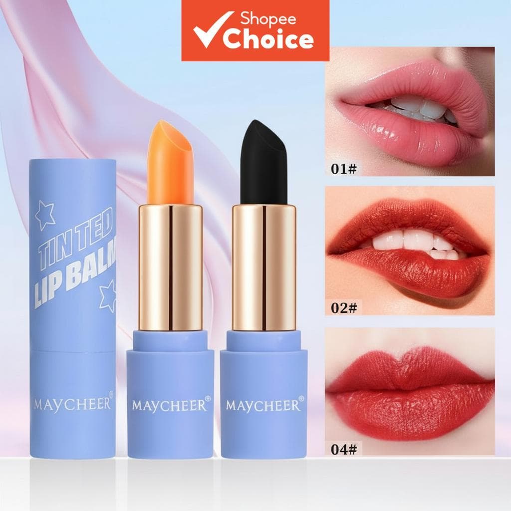  Bálsamo labial que muda de cor ZSEEY, tratamento hidratante para os lábios previne ressecamento 3.5g