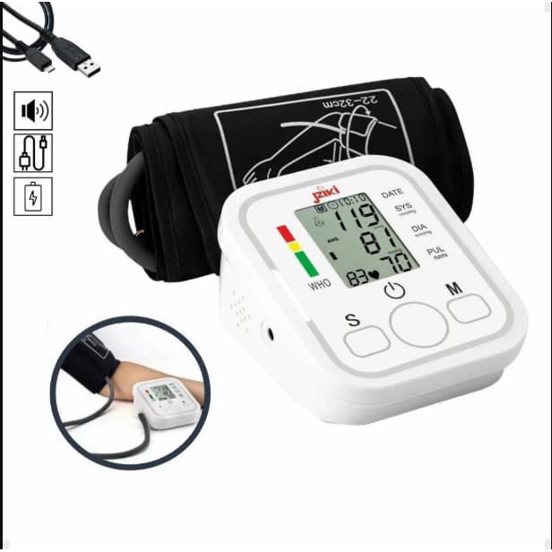 Aparelho Digital de Pressão Arterial de Braço – Automático com Display LCD