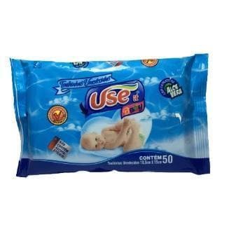 Kit 5 pacotes - Lenços Umedecidos Uset It Baby Premium.