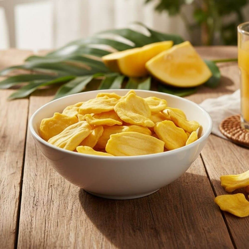 Chips de Jaca Desidratada Natural 120g Blanic Crocante, Saudável e Sem Glúten