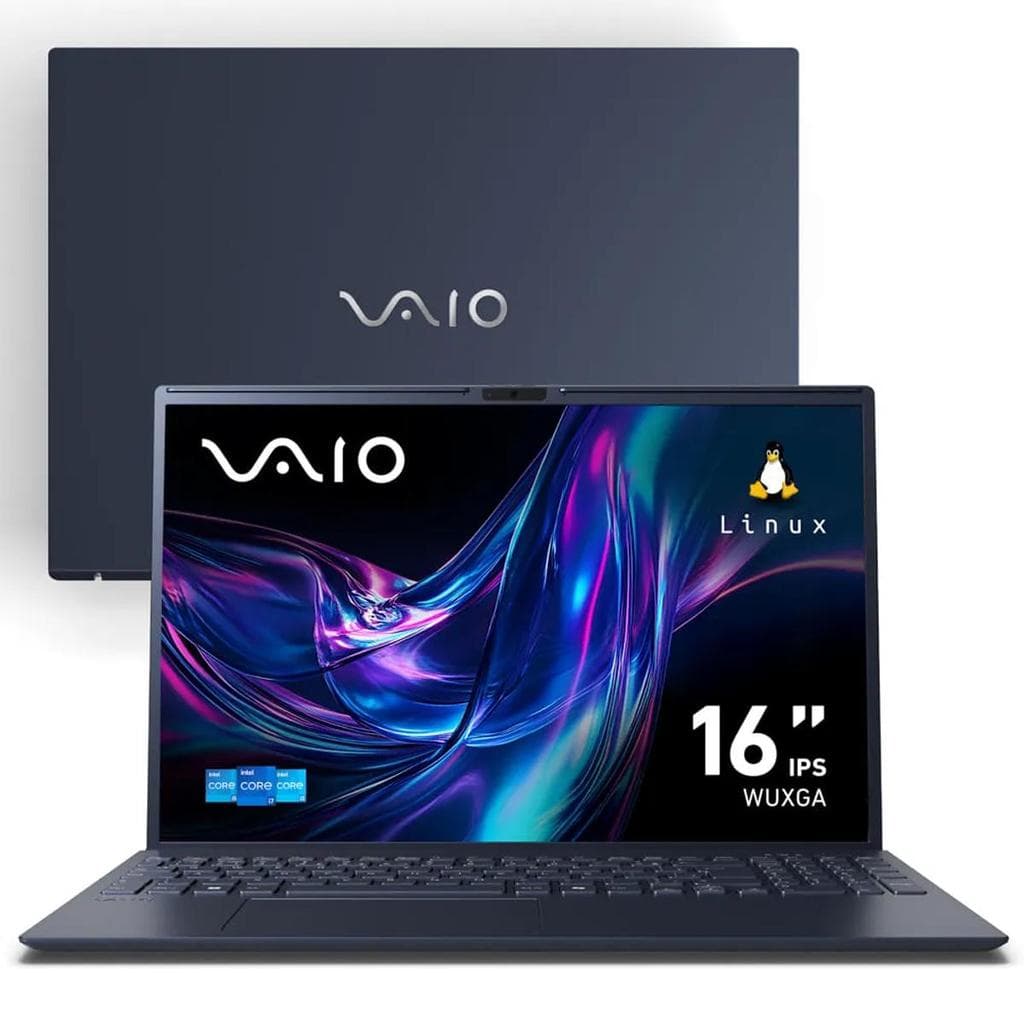 Notebook Vaio FE16 16'' WUXGA I5-1334U 16GB 512GB SSD Linux 
