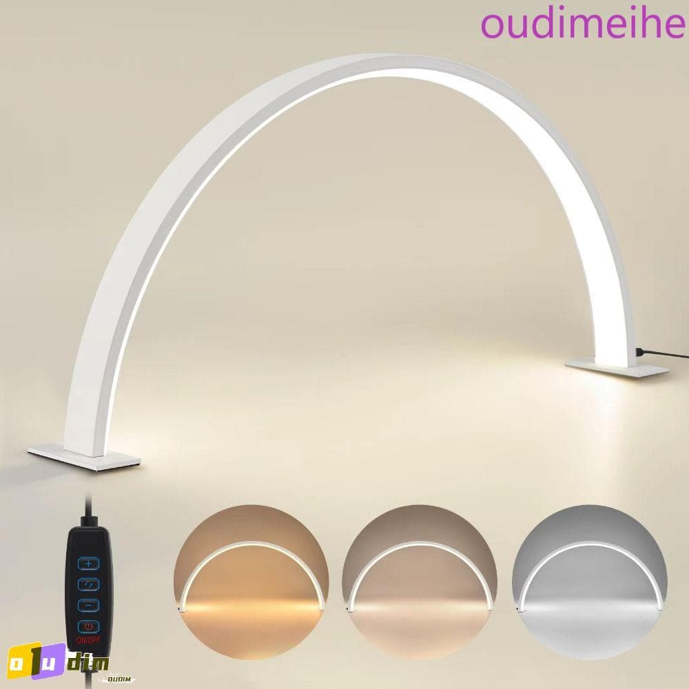OUDIMEIHE Luz De Unha Meia Lua , Lâmpada Regulável Em Forma De U Para Proteção Ocular , Luminária De Beleza De 3 Cores C