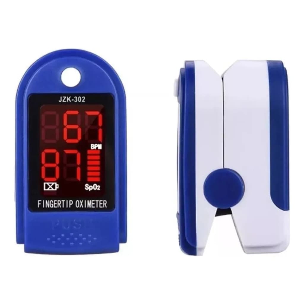 Oxímetro De Dedo Digital Monitor SpO2 E Frequência Cardíaca