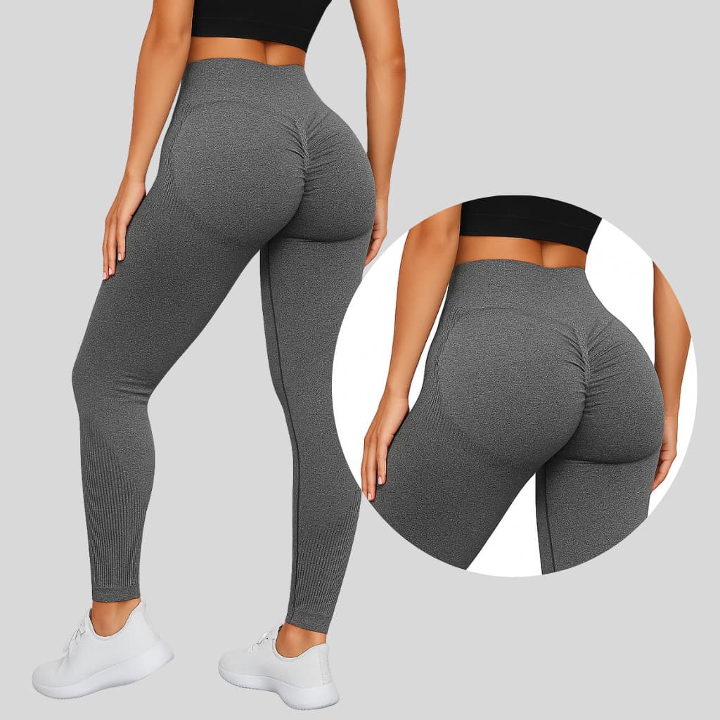 Kit 3 Calça Legging Fitness Levanta Bumbum Feminino Adulto Academia Moda Feminina
