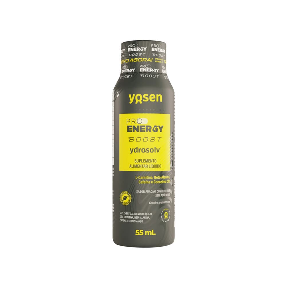 Pro Energy Boost Pré-treino Sabor Abacaxi com Hortelã 55ml - Yosen