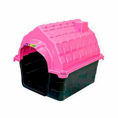 Casa para Cães ChrisPet Chaminé nº2 Christino - Rosa