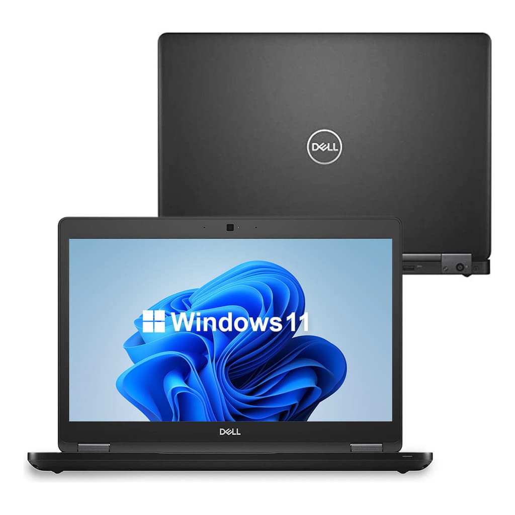 Notebook Dell Core I5 6250 ddr4 16GB Ssd M2 - Windows 11 Preto