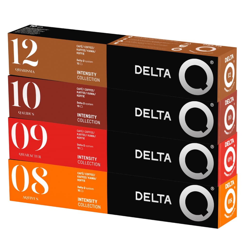 40 Cápsulas Variadas Para Cafeteira Delta Q Café Expresso