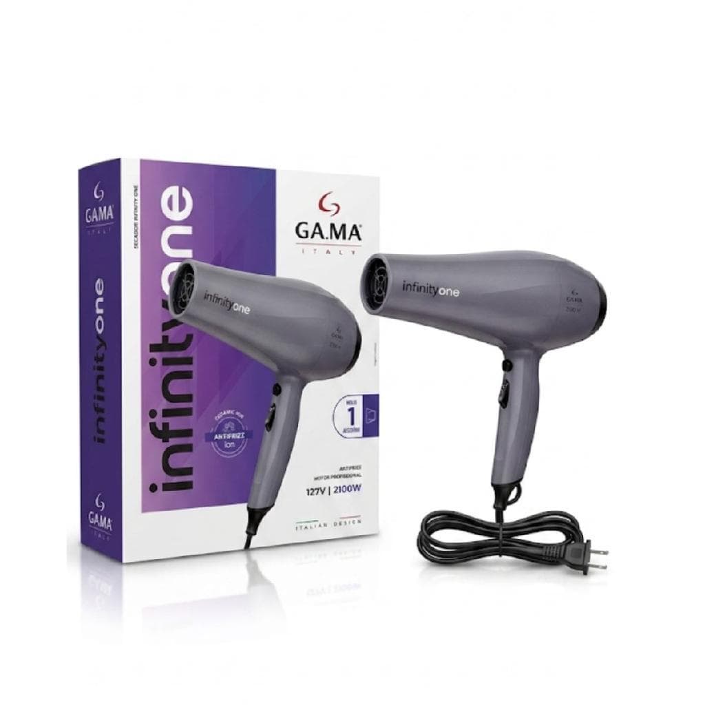 Secador De Cabelo Gama Eleganza Infinity One 2100w Profissional 110v