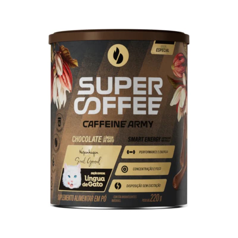 Super Coffee 220g - Caffeine Army - Pré treino