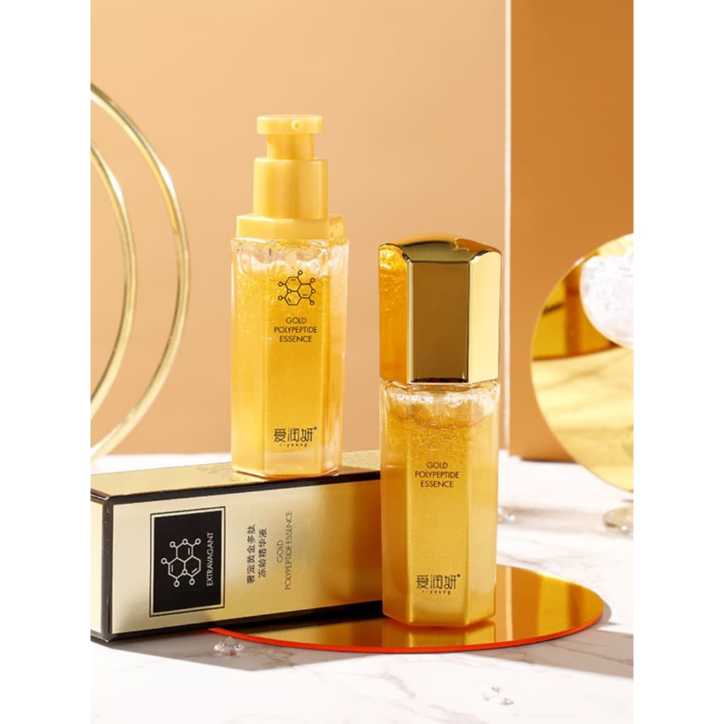 I-young/Love Hidratante Luxo Pet Peptídeo Dourado Essência de Idade Congelada Anti-Rugas Hidratante Desbotamento Linhas 