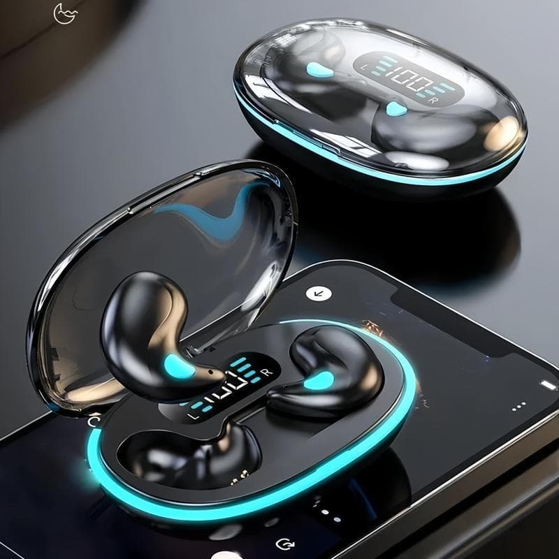 ⭐ ⭐ Fones de Ouvido Bluetooth com Cancelamento de Ruído para Dormir 2026 Novos Fones de Ouvido Bluetooth Sem Fio Berlin 