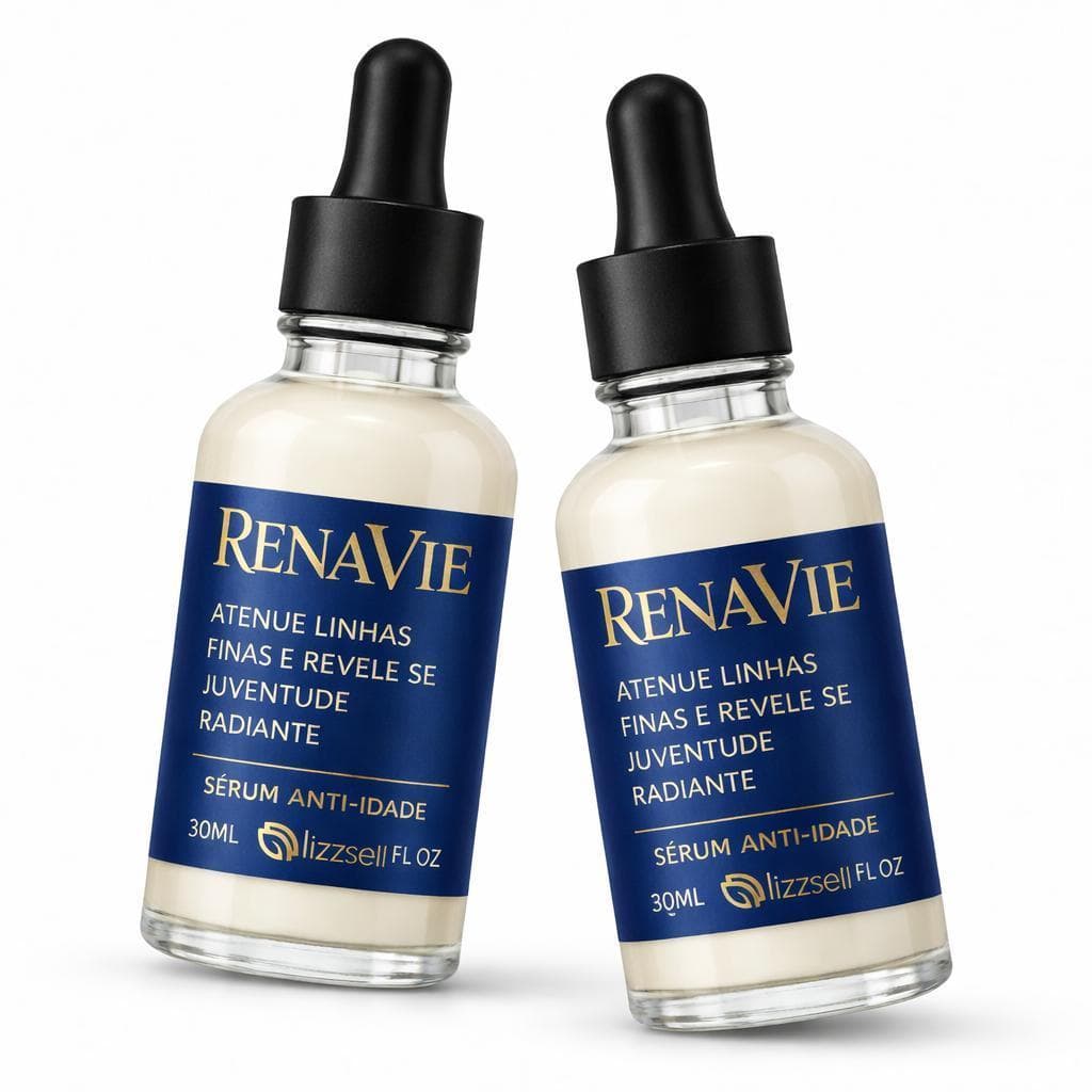 2 RenaVie Serum 30ml Facial Anti Idade Hidratante