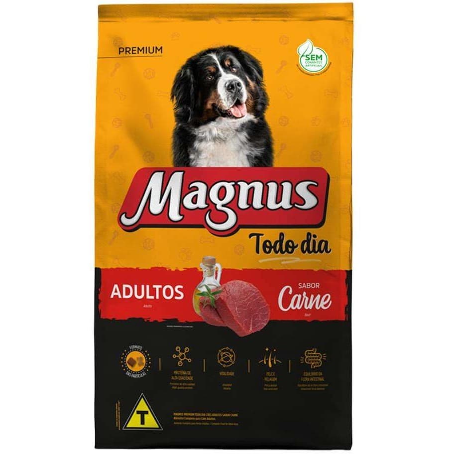 Ração Adimax Magnus Ração Seca para Cães Carne 3kg